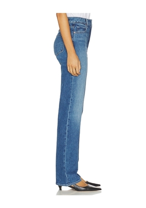 PAIGE Stevie Straight Leg Jeans in Blue. Size 23. Also in 24, 25, 26, 27, 28, 29, 30, 32, 33, 34.
