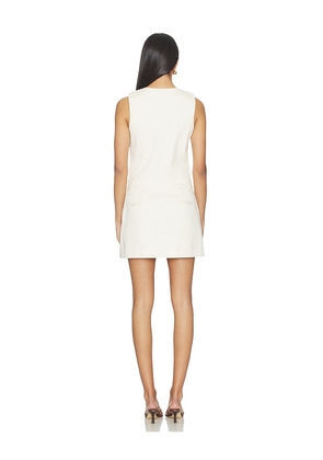 PAIGE Soho Dress in Cream. Size 0. Also in 8, 10, 12, 14.