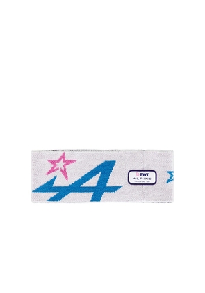 Perfect Moment Alpine Racing Headband in White.