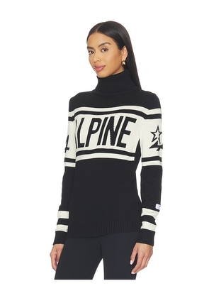 Perfect Moment Womens Alpine Schild Sweater in Black,White. Size L. Also in XS, S, M.