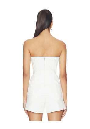 PAIGE Fiana Top in White. Size 0. Also in 00, 2, 4, 6, 10, 12.