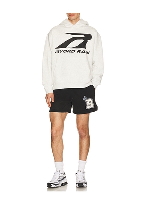 Ryoko Rain Artists & Athletes Hoodie in Grey. Size L. Also in M, S, XL/1X.