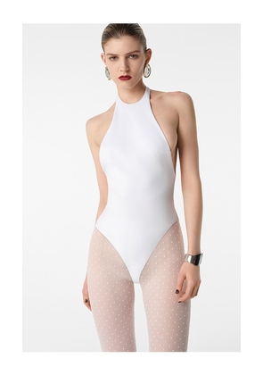 REVOLVE LOS ANGELES Leona Bodysuit in White. Size L. Also in XXS, XS, S, M, XL.