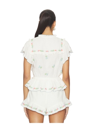 Show Me Your Mumu Romey Top in Ivory. Size L. Also in XL.