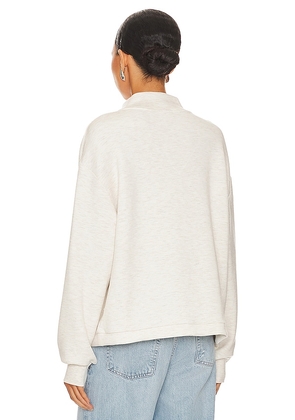 Varley Betsy Sweatshirt in Ivory. Size M. Also in S, XS, L.
