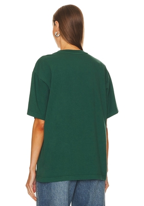WAO The Relaxed Tee in Green. Size S. Also in M, XS, XXL.