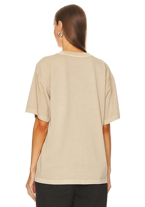 WAO The Relaxed Tee in Brown. Size S. Also in XS, L, XL/1X.