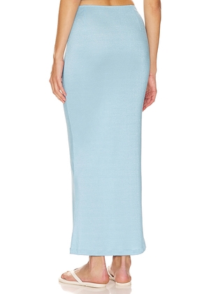 VDM Mimi Maxi Skirt in Baby Blue. Size M. Also in XS, L.
