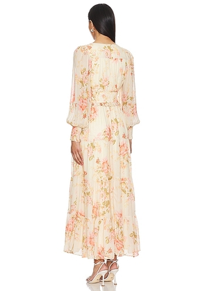 Yumi Kim Frida Dress in Cream,Rose. Size XS. Also in S.