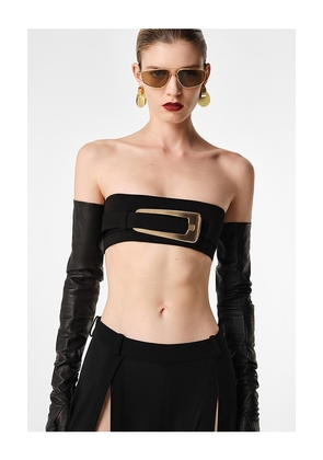 REVOLVE LOS ANGELES Kyrie Pant in Black. Size L. Also in XS, XXS, S, M.