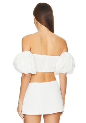 Yumi Kim Keira Top in White. Size L. Also in XS, S, M.