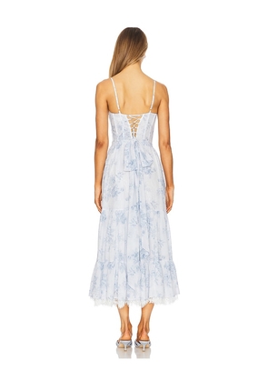V. Chapman Lara Gown in Baby Blue. Size 0. Also in 2, 8.