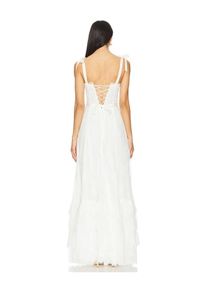 V. Chapman Harmony Gown in White. Size 4. Also in 2, 6.