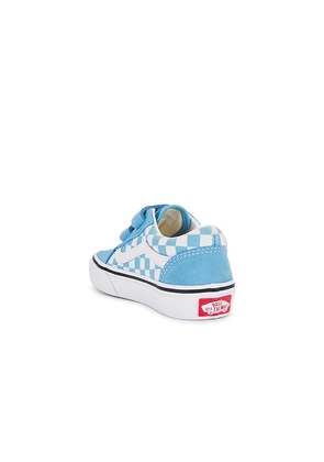 Vans Kids Old Skool V in Blue. Size 12. Also in 12.5.