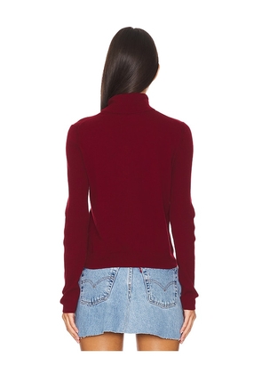 Velvet by Graham & Spencer Korie Turtleneck in Red. Size M. Also in S, XS.
