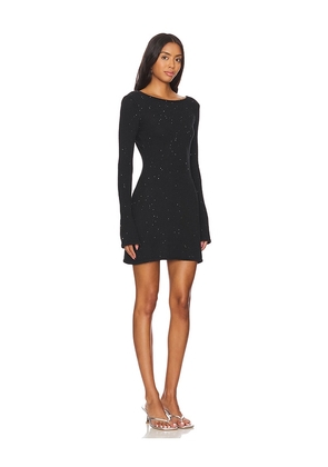 WeWoreWhat Open Back Mini Dress in Black. Size M. Also in XS.