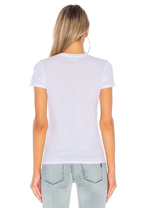 Vince Essential Crew Neck Tee in White. Size M. Also in XS, S, XL.