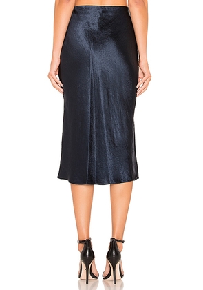 Vince Slip Skirt in Navy. Size M. Also in XS, S, L.