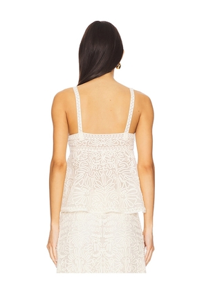 Ulla Johnson Corinne Top in Ivory. Size 6. Also in 12.