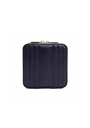 WOLF Maria Small Zip Case in Navy.