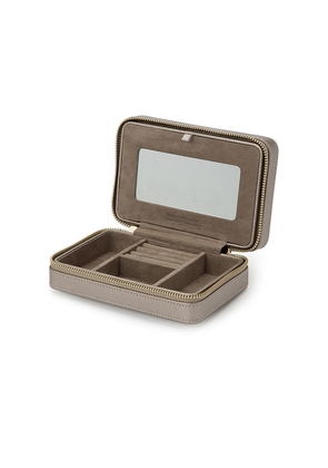 WOLF Palermo Zip Case in Taupe.