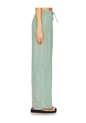 WeWoreWhat Tie Waist Pant in Green. Size S. Also in XS.