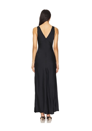 WeWoreWhat Ruched Cup Slip Maxi Dress in Black. Size 2. Also in 0.