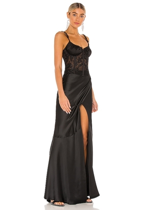 V. Chapman Calla Lily Gown in Black. Size 14. Also in 8.