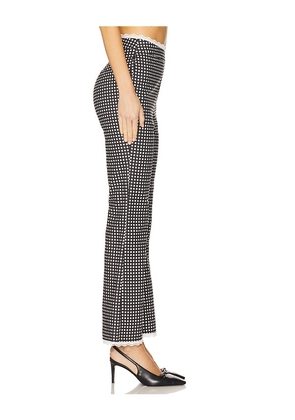 WeWoreWhat Crop Straight Pant in Black. Size 00. Also in 0, 2, 10.