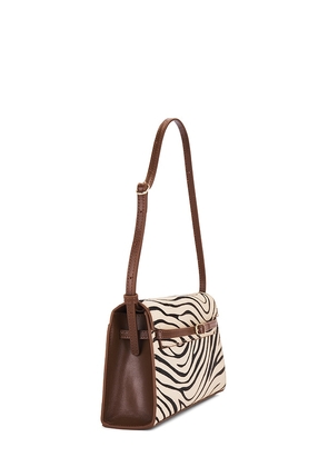 VERAFIED Shoulder Bag in Black,Cream.