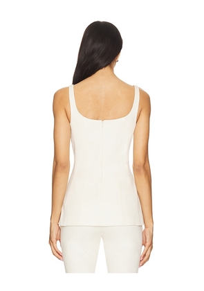 Veronica Beard Liana Top in Cream. Size 6. Also in 8, 10.