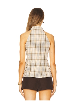 Veronica Beard Orlinda Vest in Neutral,Tan. Size 12. Also in 10.