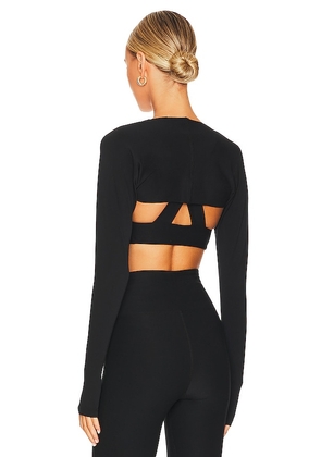 YEAR OF OURS Stretch Shrug in Black. Size M. Also in S, XS, L, XL.