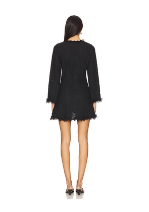 Waimari Lava Mini Dress in Black. Size M. Also in XS, S.