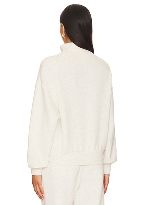 Varley Davidson Sweatshirt in Ivory. Size S. Also in XS, M, L, XL.