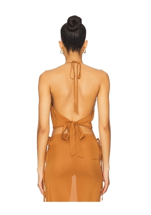 VDM Romy Tide Top in Tan. Size M. Also in S.