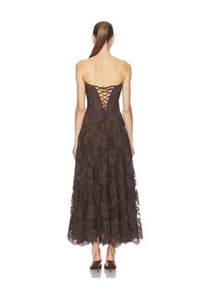 V. Chapman Carolena Set in Chocolate. Size 2. Also in 4, 6.