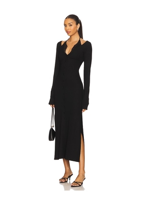 Vaillant Bradigan Long Sleeve Dress in Black. Size 38. Also in 40, 42.