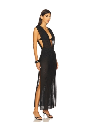 Vix Swimwear Cindy Long Cover Up in Black. Size M. Also in L.