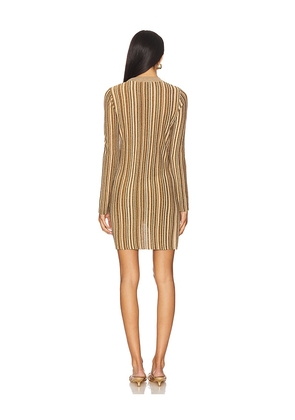Veronica Beard Jane Dress in Metallic Bronze. Size XL. Also in XS, S.