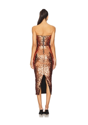 Zhivago Aelita Dress in Metallic Bronze. Size 2. Also in 4.