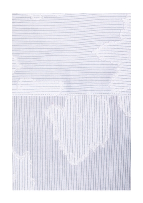 Vince Fil Coupe French Placket Shirt in Blue. Size M. Also in S.