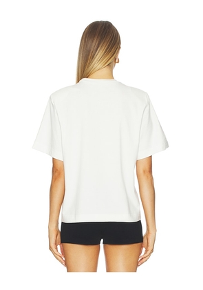 Undress Code Everly T-shirt in White. Size XS/S. Also in M/L.