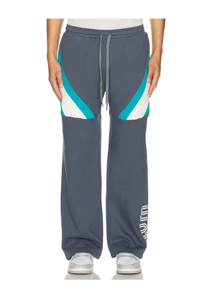 Wish Me Luck Athletic Leisure Pants in Black, Blue. Size M. Also in S, L, XL/1X.