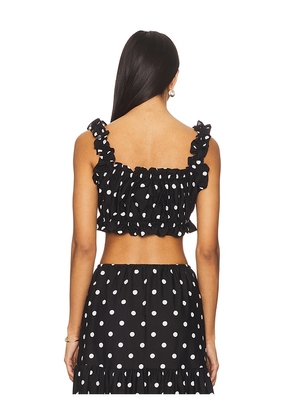 WeWoreWhat x REVOLVE Double Tie Top in Black. Size M. Also in L.