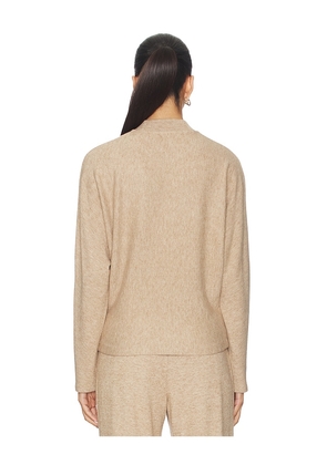 Vince Cozy Dolman Mock Neck Pullover in Beige. Size M. Also in XS, XXS.