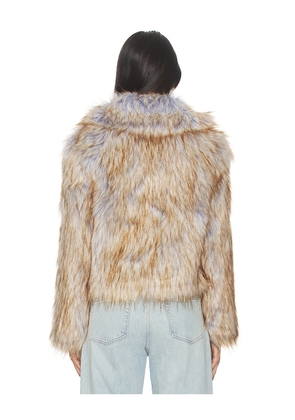 Unreal Fur Harmony Jacket in Purple. Size M. Also in XS.