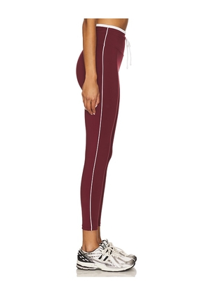 YEAR OF OURS Sport Sprint Legging in Burgundy. Size M. Also in XS, L, XL.