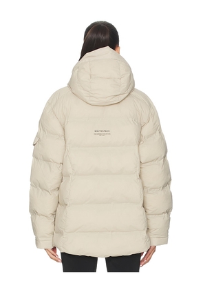 Whitespace Insulated Parka Jacket in Neutral. Size L. Also in S, XS.