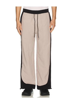 Wish Me Luck Runners Club Pants in Black, white. Size M. Also in L.